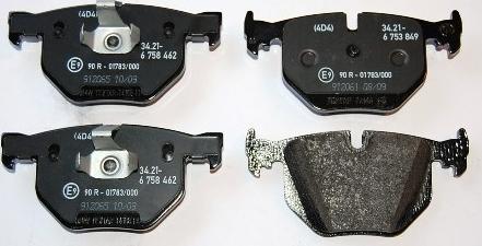 Motaquip LVXL1176 - Brake Pad Set, disc brake autospares.lv