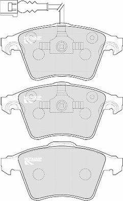 Motaquip LVXL1171 - Brake Pad Set, disc brake autospares.lv