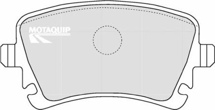 Motaquip LVXL1172 - Brake Pad Set, disc brake autospares.lv