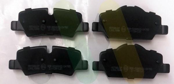 Motaquip LVXL1848 - Brake Pad Set, disc brake autospares.lv