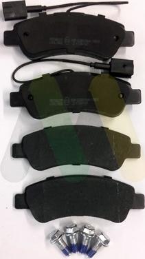 Motaquip LVXL1865 - Brake Pad Set, disc brake autospares.lv