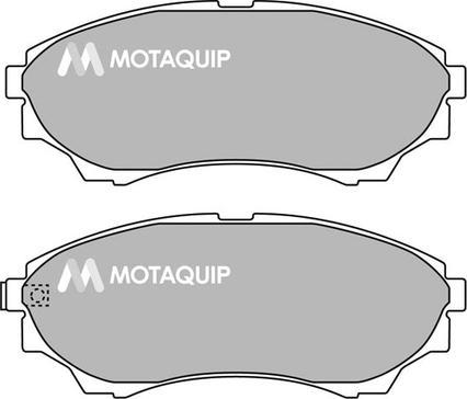 Motaquip LVXL1359 - Brake Pad Set, disc brake autospares.lv