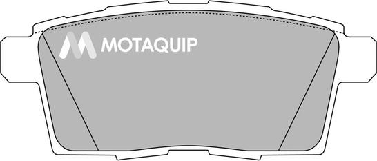 Motaquip LVXL1358 - Brake Pad Set, disc brake autospares.lv