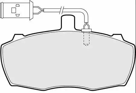 Motaquip LVXL1369 - Brake Pad Set, disc brake autospares.lv