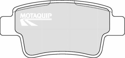 Motaquip LVXL1309 - Brake Pad Set, disc brake autospares.lv