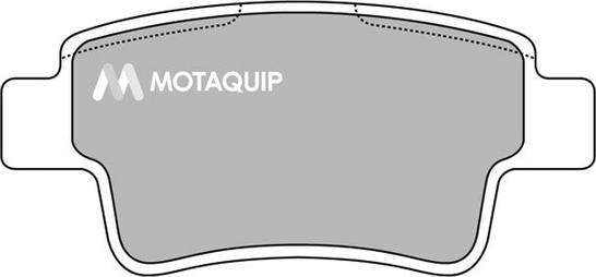 Motaquip LVXL1309 - Brake Pad Set, disc brake autospares.lv