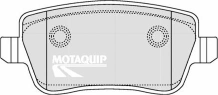 Motaquip LVXL1301 - Brake Pad Set, disc brake autospares.lv