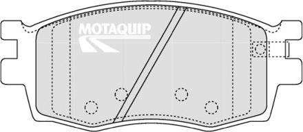 Motaquip LVXL1311 - Brake Pad Set, disc brake autospares.lv