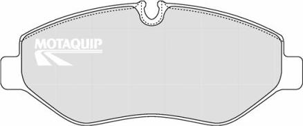 Motaquip LVXL1313 - Brake Pad Set, disc brake autospares.lv