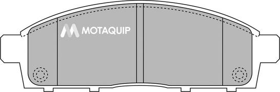 Motaquip LVXL1336 - Brake Pad Set, disc brake autospares.lv