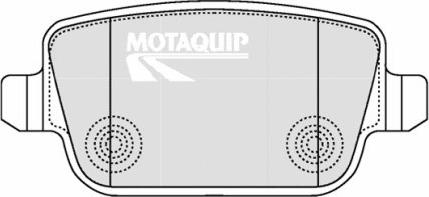 Motaquip LVXL1294 - Brake Pad Set, disc brake autospares.lv