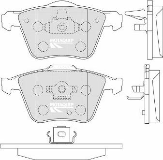 Quinton Hazell 99600 - Brake Pad Set, disc brake autospares.lv