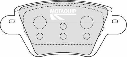 Motaquip LVXL1247 - Brake Pad Set, disc brake autospares.lv