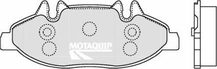 Motaquip LVXL1269 - Brake Pad Set, disc brake autospares.lv