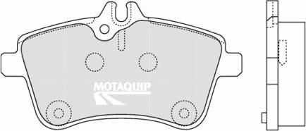 Motaquip LVXL1267 - Brake Pad Set, disc brake autospares.lv