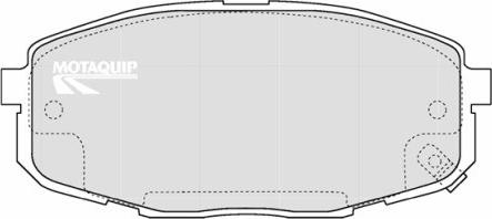 Motaquip LVXL1200 - Brake Pad Set, disc brake autospares.lv