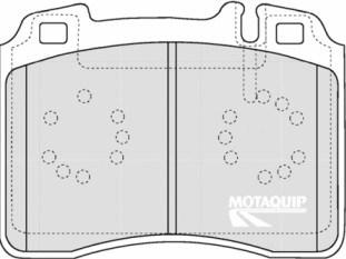 Motaquip LVXL121 - Brake Pad Set, disc brake autospares.lv