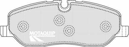 Motaquip LVXL1283 - Brake Pad Set, disc brake autospares.lv