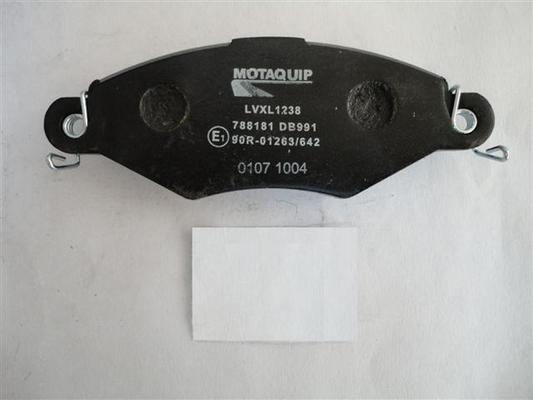 Motaquip LVXL1238 - Brake Pad Set, disc brake autospares.lv