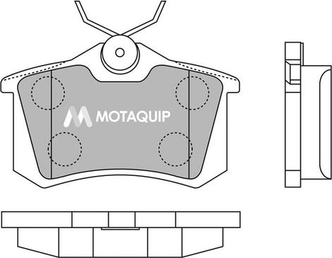 Motaquip LVXL1273 - Brake Pad Set, disc brake autospares.lv