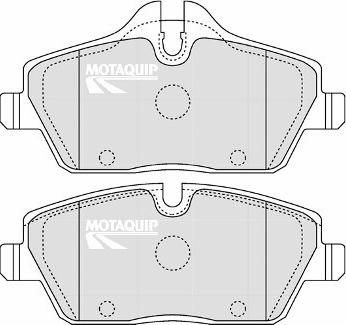 Motaquip LVXL1277 - Brake Pad Set, disc brake autospares.lv