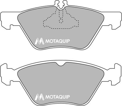 Motaquip LVXL179 - Brake Pad Set, disc brake autospares.lv