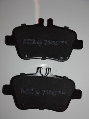 Motaquip LVXL1748 - Brake Pad Set, disc brake autospares.lv