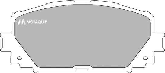 Motaquip LVXL1726 - Brake Pad Set, disc brake autospares.lv