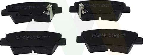 Motaquip LVXL1777 - Brake Pad Set, disc brake autospares.lv