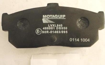 Motaquip LVXL840 - Brake Pad Set, disc brake autospares.lv