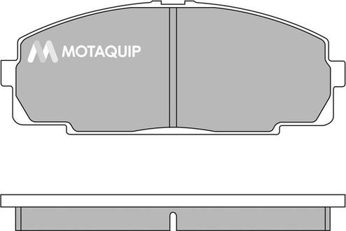 Motaquip LVXL857 - Brake Pad Set, disc brake autospares.lv