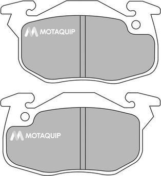 Motaquip LVXL864 - Brake Pad Set, disc brake autospares.lv