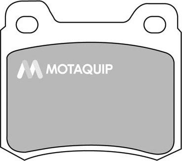 Motaquip LVXL344 - Brake Pad Set, disc brake autospares.lv