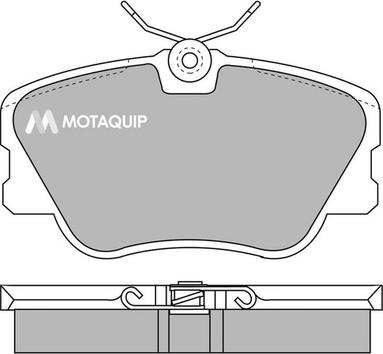 Motaquip LVXL363 - Brake Pad Set, disc brake autospares.lv