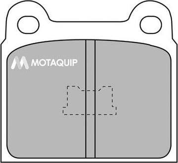 Motaquip LVXL246 - Brake Pad Set, disc brake autospares.lv