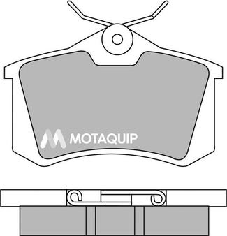Motaquip LVXL257 - Brake Pad Set, disc brake autospares.lv