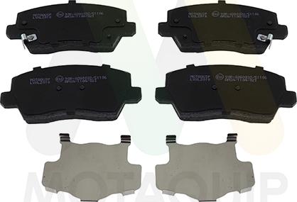 Motaquip LVXL2010 - Brake Pad Set, disc brake autospares.lv