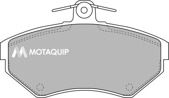 Motaquip LVXL208 - Brake Pad Set, disc brake autospares.lv