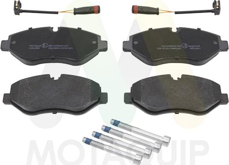 Motaquip LVXL2036 - Brake Pad Set, disc brake autospares.lv