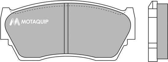 Motaquip LVXL713 - Brake Pad Set, disc brake autospares.lv