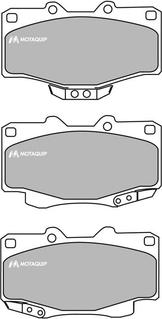 Motaquip LVXL738 - Brake Pad Set, disc brake autospares.lv