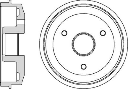 Motaquip VBD635 - Brake Drum autospares.lv