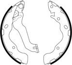 Motaquip VBS691 - Brake Shoe Set autospares.lv