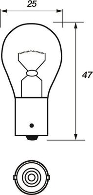 Motaquip VBU382 - Bulb, indicator autospares.lv