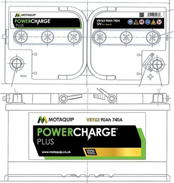 Motaquip VBY63 - Starter Battery autospares.lv