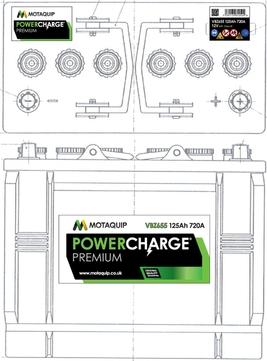 Motaquip VBZ655 - Starter Battery autospares.lv