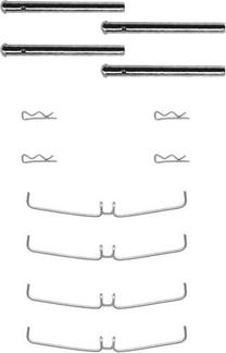 Motaquip VMK118 - Accessory Kit for disc brake Pads autospares.lv