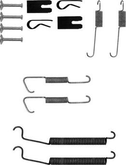 Motaquip VMK817 - Accessory Kit, brake shoes autospares.lv