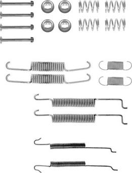 Motaquip VMK752 - Accessory Kit, brake shoes autospares.lv