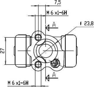 Motaquip VWC509 - Wheel Brake Cylinder autospares.lv